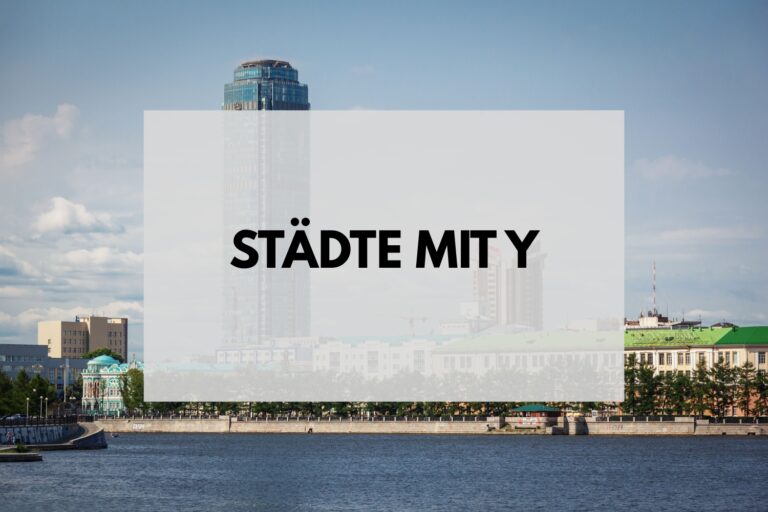 Städte mit y